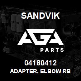 04180412 Sandvik ADAPTER, ELBOW RB | AGA Parts