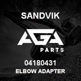04180431 Sandvik ELBOW ADAPTER | AGA Parts