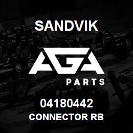 04180442 Sandvik CONNECTOR RB | AGA Parts