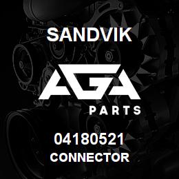 04180521 Sandvik CONNECTOR | AGA Parts