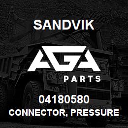 04180580 Sandvik CONNECTOR, PRESSURE GAUGE | AGA Parts