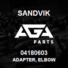 04180603 Sandvik ADAPTER, ELBOW | AGA Parts