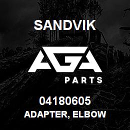 04180605 Sandvik ADAPTER, ELBOW | AGA Parts