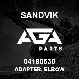 04180630 Sandvik ADAPTER, ELBOW | AGA Parts