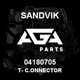 04180705 Sandvik T- C.ONNECTOR | AGA Parts