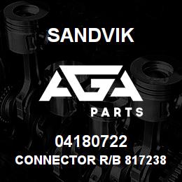 04180722 Sandvik CONNECTOR R/B 81723879 RB | AGA Parts