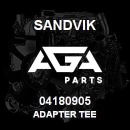 04180905 Sandvik ADAPTER TEE | AGA Parts