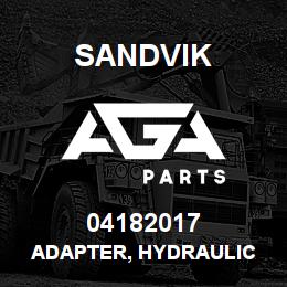 04182017 Sandvik ADAPTER, HYDRAULIC | AGA Parts