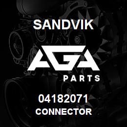 04182071 Sandvik CONNECTOR | AGA Parts