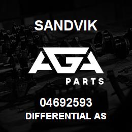 04692593 Sandvik DIFFERENTIAL AS | AGA Parts