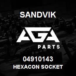 04910143 Sandvik HEXACON SOCKET | AGA Parts
