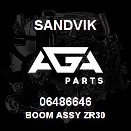 06486646 Sandvik BOOM ASSY ZR30 | AGA Parts