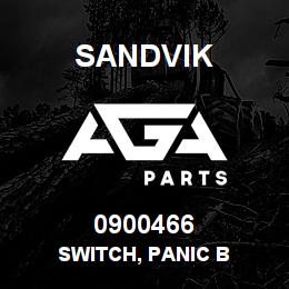 0900466 Sandvik SWITCH, PANIC B | AGA Parts