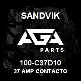 100-C37D10 Sandvik 37 AMP CONTACTO | AGA Parts