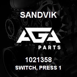 1021358 Sandvik SWITCH, PRESS 1 | AGA Parts