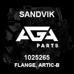 1025265 Sandvik FLANGE, ARTIC-B | AGA Parts