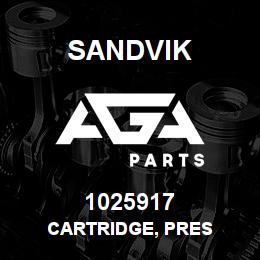 1025917 Sandvik CARTRIDGE, PRES | AGA Parts