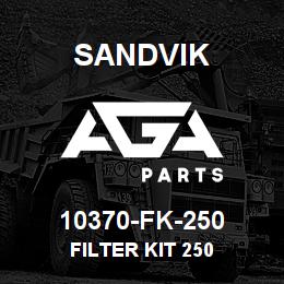 10370-FK-250 Sandvik FILTER KIT 250 | AGA Parts
