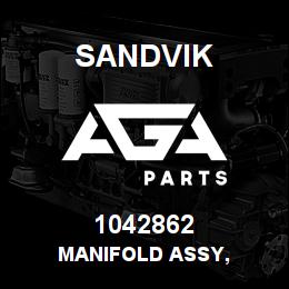 1042862 Sandvik MANIFOLD ASSY, | AGA Parts