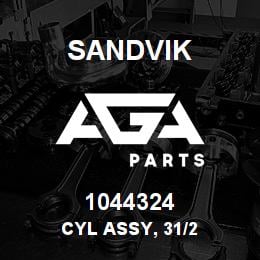 1044324 Sandvik CYL ASSY, 31/2 | AGA Parts