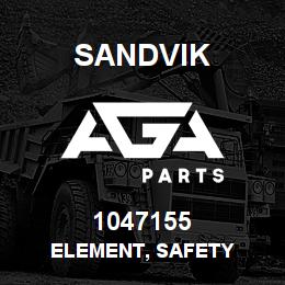 1047155 Sandvik ELEMENT, SAFETY | AGA Parts