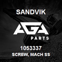1053337 Sandvik SCREW, MACH SS | AGA Parts