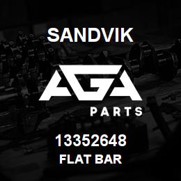 13352648 Sandvik FLAT BAR | AGA Parts