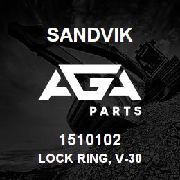 1510102 Sandvik LOCK RING, V-30 | AGA Parts
