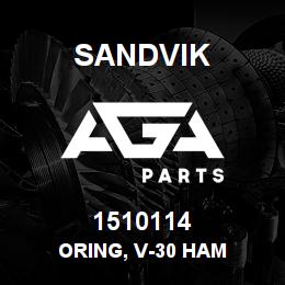 1510114 Sandvik ORING, V-30 HAM | AGA Parts