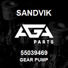 55039469 Sandvik GEAR PUMP | AGA Parts