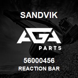 56000456 Sandvik REACTION BAR | AGA Parts