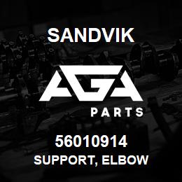 56010914 Sandvik SUPPORT, ELBOW | AGA Parts