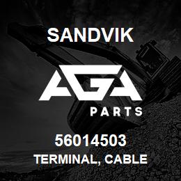 56014503 Sandvik TERMINAL, CABLE | AGA Parts