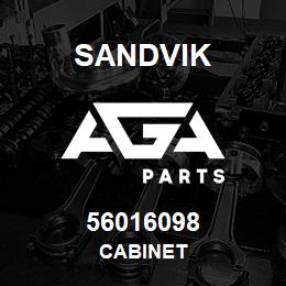 56016098 Sandvik CABINET | AGA Parts