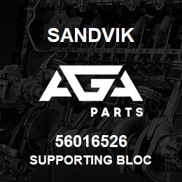 56016526 Sandvik SUPPORTING BLOC | AGA Parts