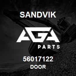 56017122 Sandvik DOOR | AGA Parts