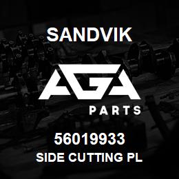 56019933 Sandvik SIDE CUTTING PL | AGA Parts