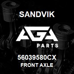 56039580CX Sandvik FRONT AXLE | AGA Parts