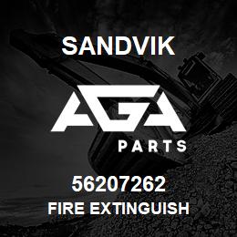 56207262 Sandvik FIRE EXTINGUISH | AGA Parts