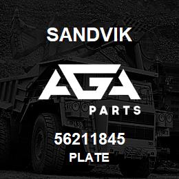56211845 Sandvik PLATE | AGA Parts