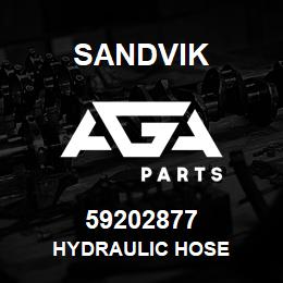 59202877 Sandvik HYDRAULIC HOSE | AGA Parts