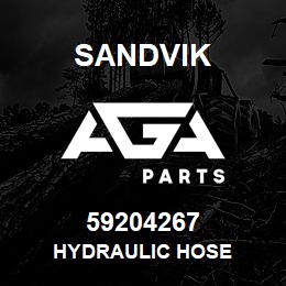 59204267 Sandvik HYDRAULIC HOSE | AGA Parts