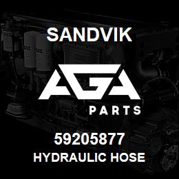 59205877 Sandvik HYDRAULIC HOSE | AGA Parts