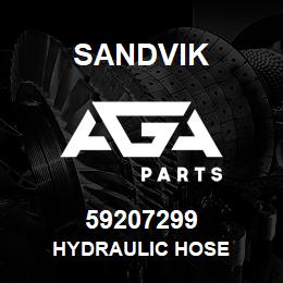 59207299 Sandvik HYDRAULIC HOSE | AGA Parts
