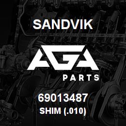 69013487 Sandvik SHIM (.010) | AGA Parts