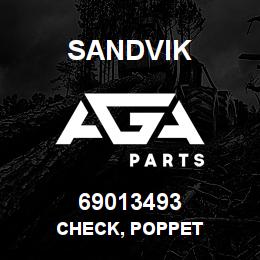 69013493 Sandvik CHECK, POPPET | AGA Parts