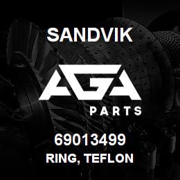 69013499 Sandvik RING, TEFLON | AGA Parts