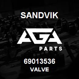 69013536 Sandvik VALVE | AGA Parts