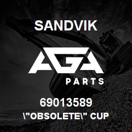 69013589 Sandvik "OBSOLETE" CUP | AGA Parts