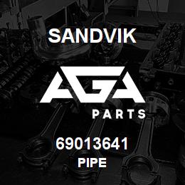69013641 Sandvik PIPE | AGA Parts
